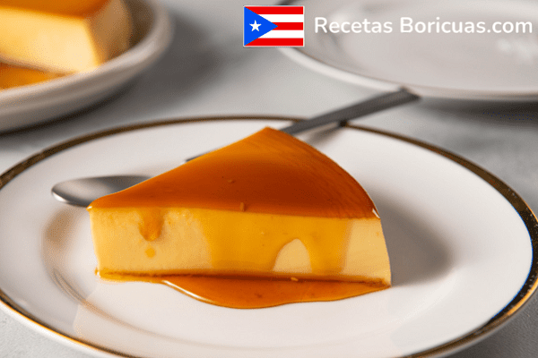 flan de queso